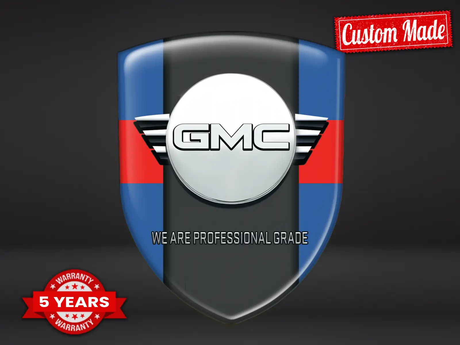 GMC Pegatinas Logo Impresas Limitadas Premium Profesional
